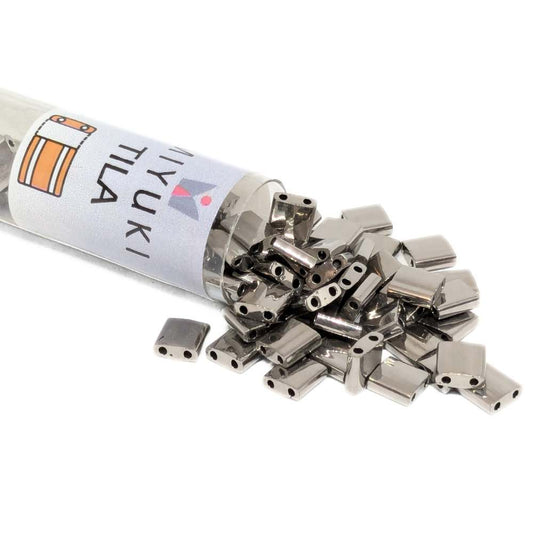Miyuki Tila 194 - Palladium Plated - Tubo 7,2gr. -  