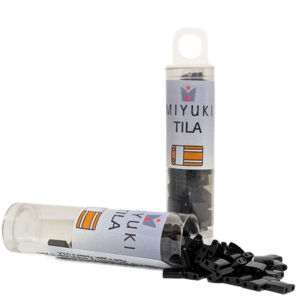Miyuki Tila 401 - Opaque Black - Tubo 7,2gr. -  