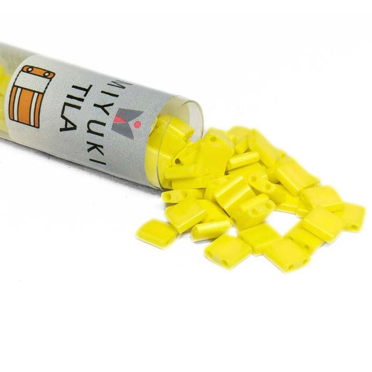 Miyuki Tila 404FR - Matte Opaque Yellow AB - Tubo 7,2gr. -  