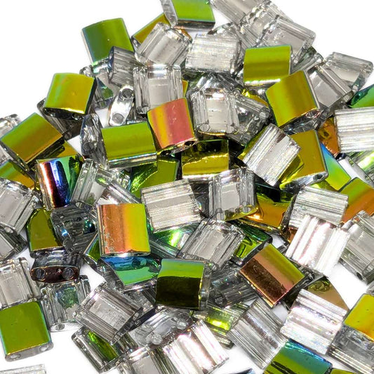 Miyuki Tila 4552 5mm pack 2 gr. - Crystal Vitrail  - Miyukilandia