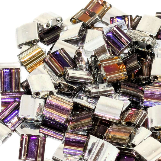 Miyuki Tila 4554 5mm pack 2 gr. - Crystal Helio  - Miyukilandia