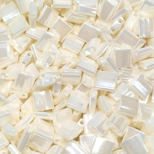 Miyuki Tila 0592 5mm -  pack de 2 gr. - Antique Ivory Pearl Ceylon  - Miyukilandia