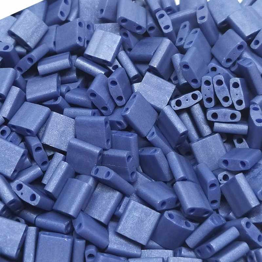 Miyuki Tila 5mm -  pack de 2 gr. - Matte Opaque Cobalt Luster  - Miyukilandia