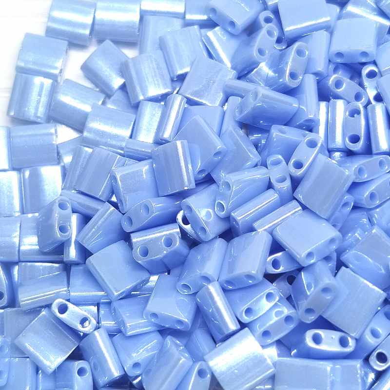 Miyuki Tila 5mm pack de 2 gr. - Opaque Luster Periwinkle  - Miyukilandia