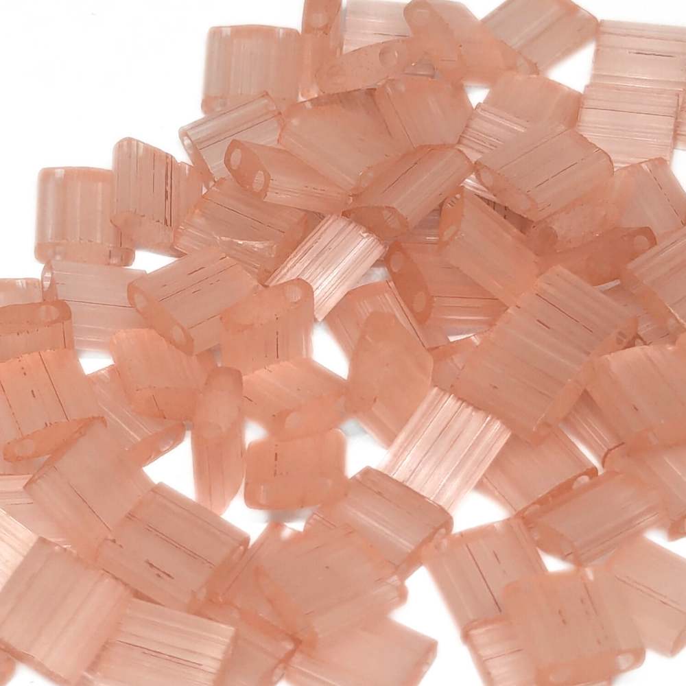 Miyuki Tila 5mm pack de 2 gr. - Silk Pale Coral  - Miyukilandia