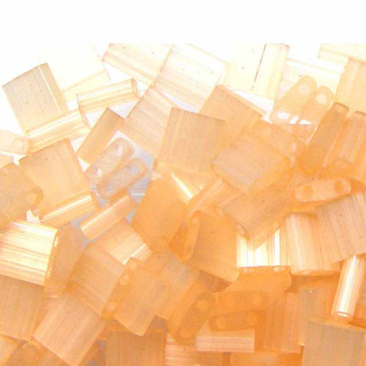 Miyuki Tila 5mm pack de 2 gr. - Silk Pale Light Coral  - Miyukilandia