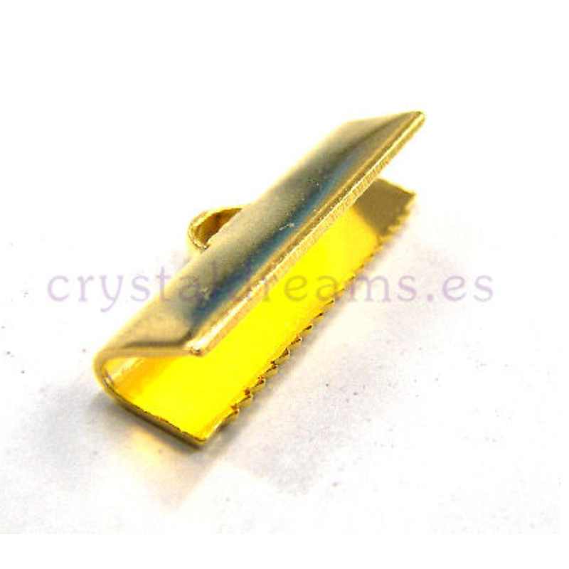 Terminales 20x4mm Agujero:3mm Golden - Miyukilandia