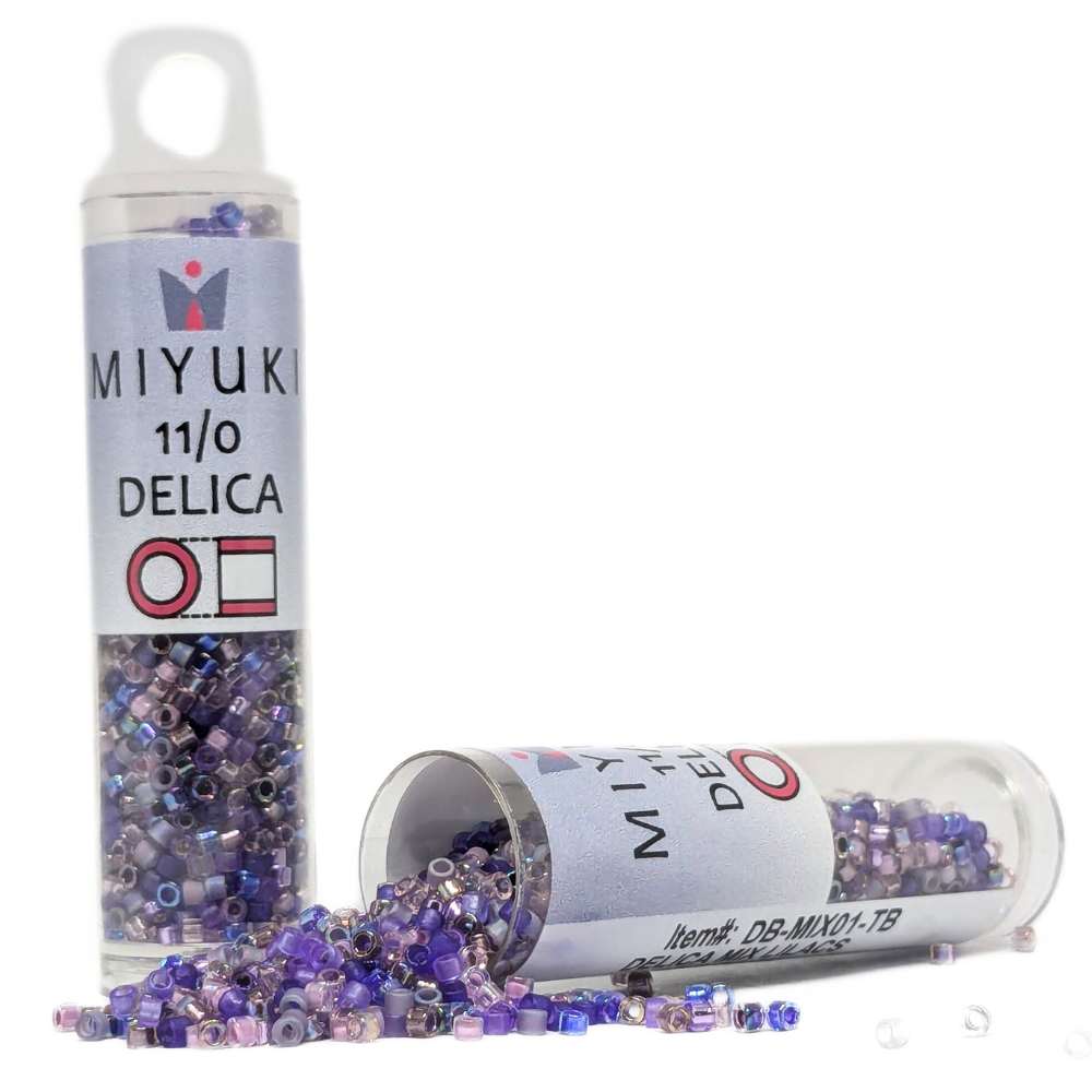 DB-MIX01 Tubo Miyuki Delica 11/0 Lilac Mix 7,2gr