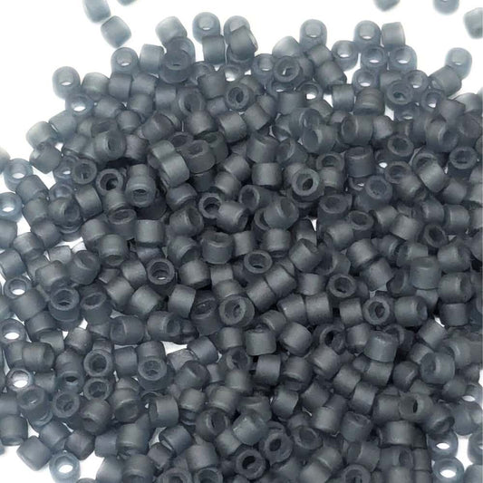 11/0 MIYUKI delica DB0387 - Matte Transparent Montana Luster - 1gr.