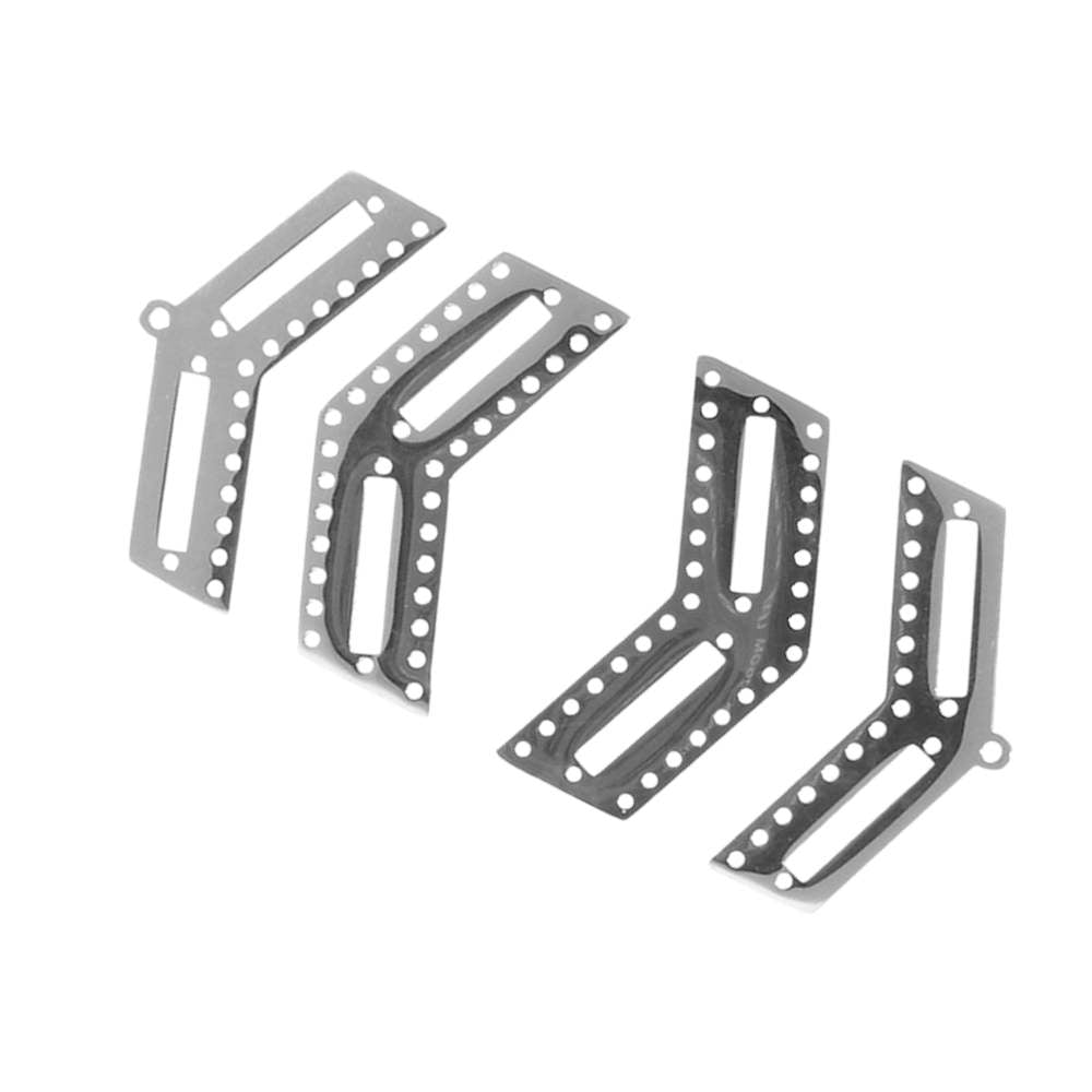 Set Centerline Chevron - 4 piezas 32x16mm - Platinum
