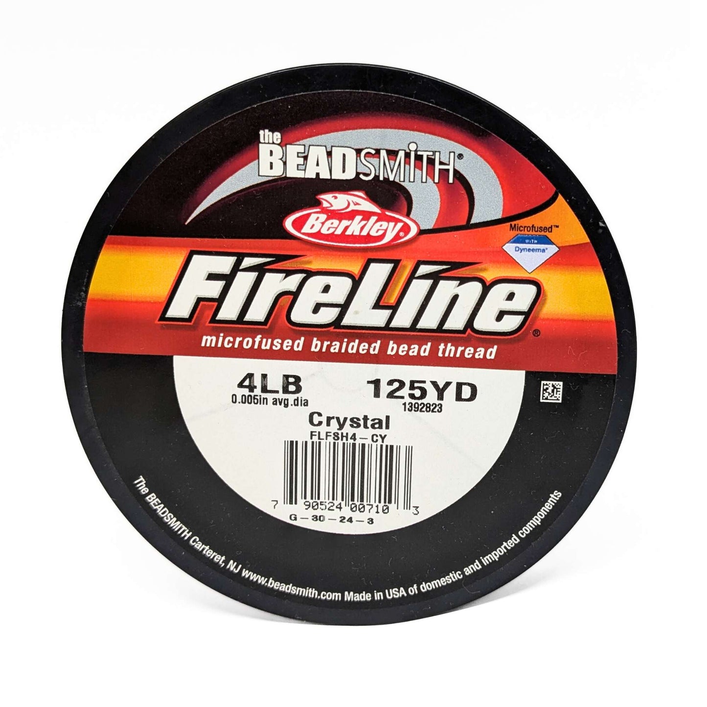 hilo fireline para abalorios color crystal 