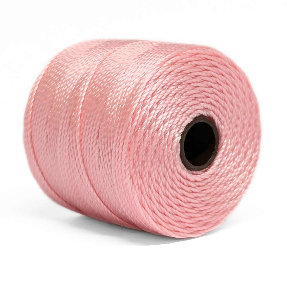 Bobina di filo S-Lon (Superlon) da 70 metri - Colore: rosa chiaro