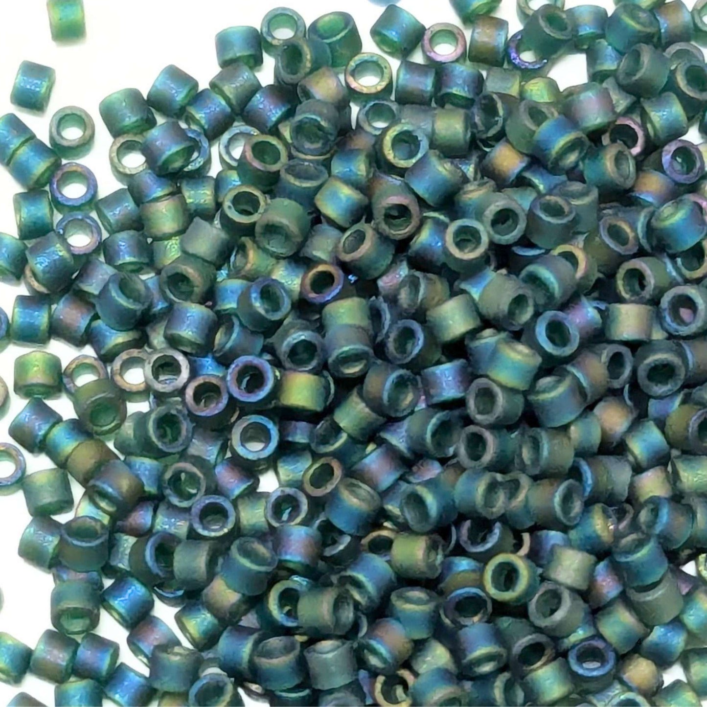 11/0 MIYUKI delica DB0859 - Emerald AB Matted - 1 gr.