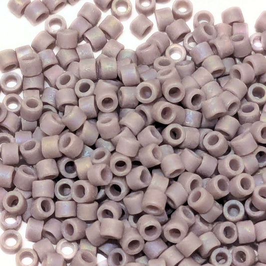 11/0 MIYUKI delica DB0875- Matted Opaque Mauve AB - 1 gr.