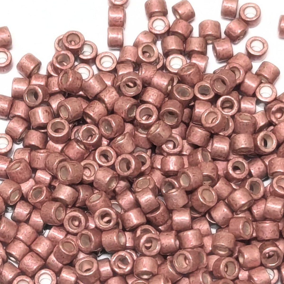 11/0 MIYUKI delica DB1156 Galvanized Semi Matte Pink Blush - 1gr.