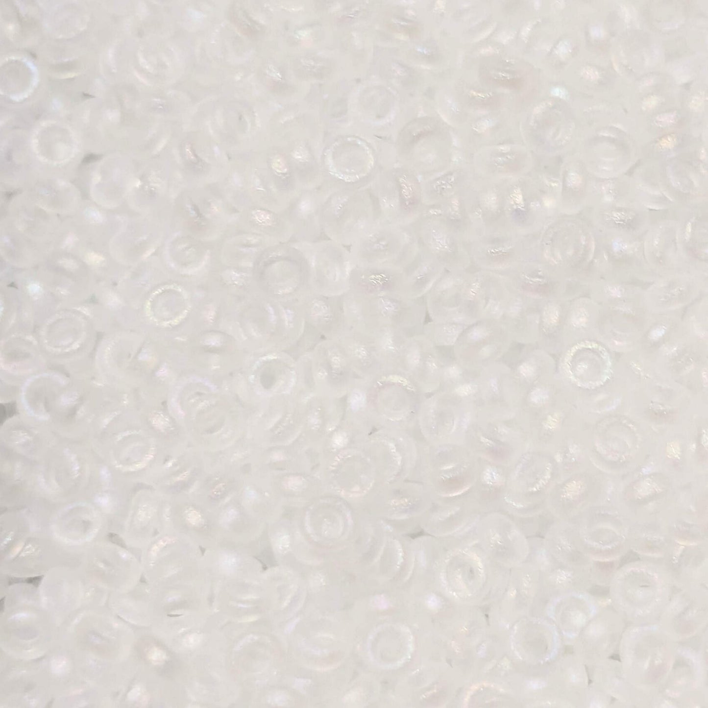 Distanciadores miyuki matte crystal AB