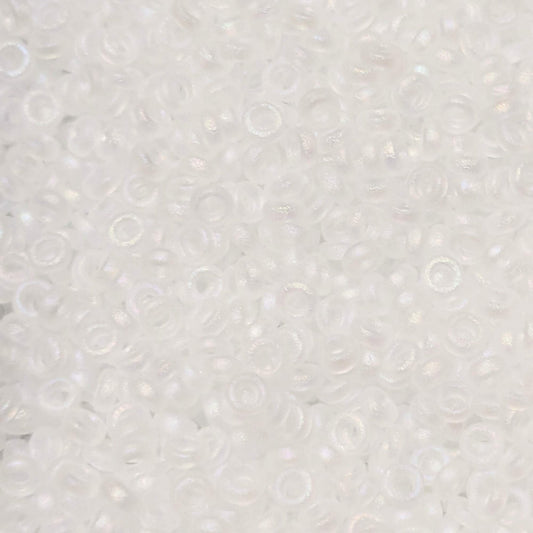 Distanciadores miyuki matte crystal AB