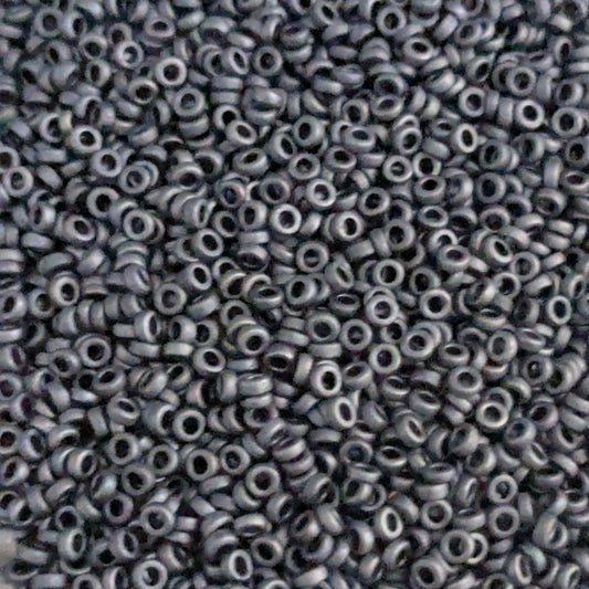 Distanciadores Miyuki 2,2 mm x 1,3 mm Matte Gunmetal - Col. 2001
