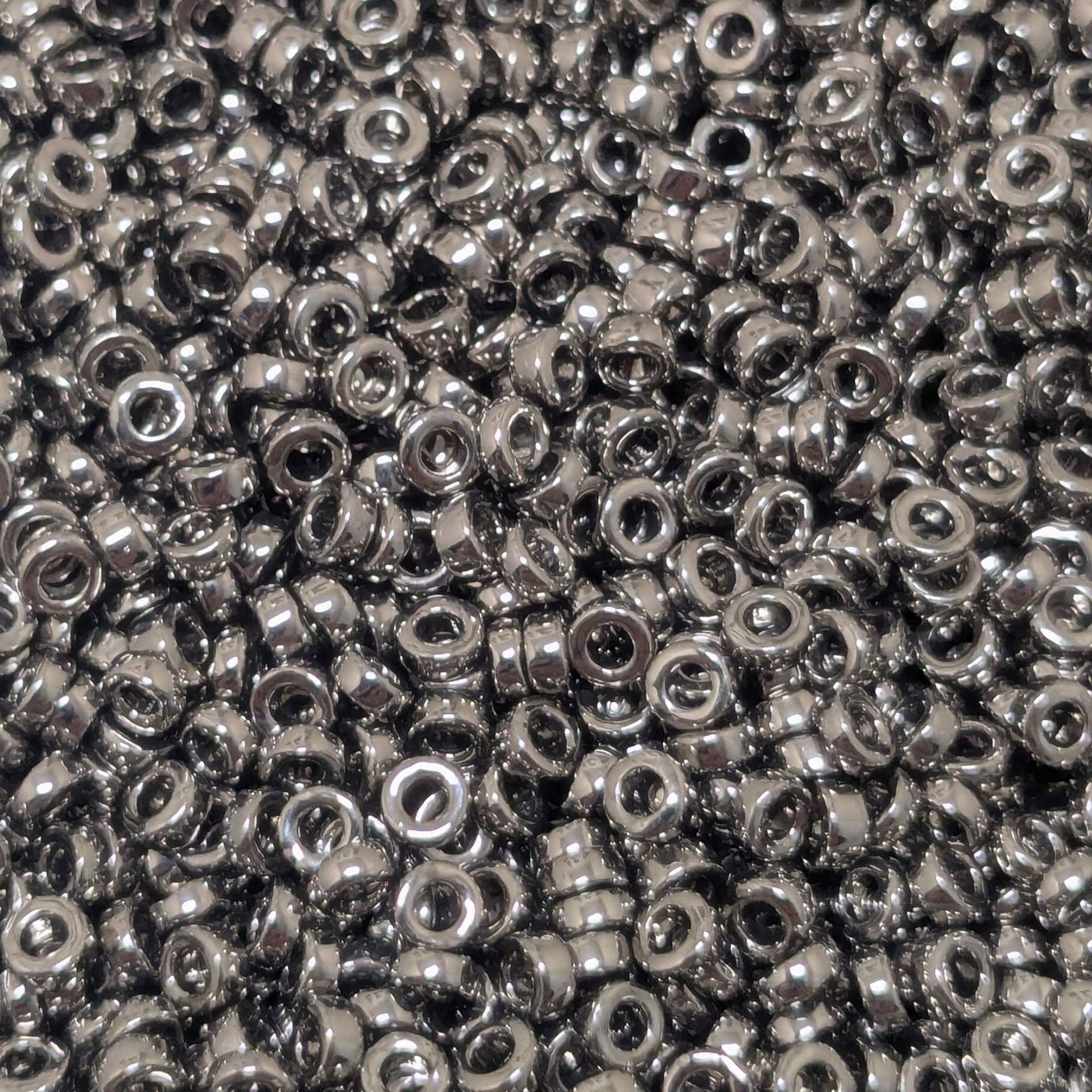 Distanciadores Miyuki Nickel Plated