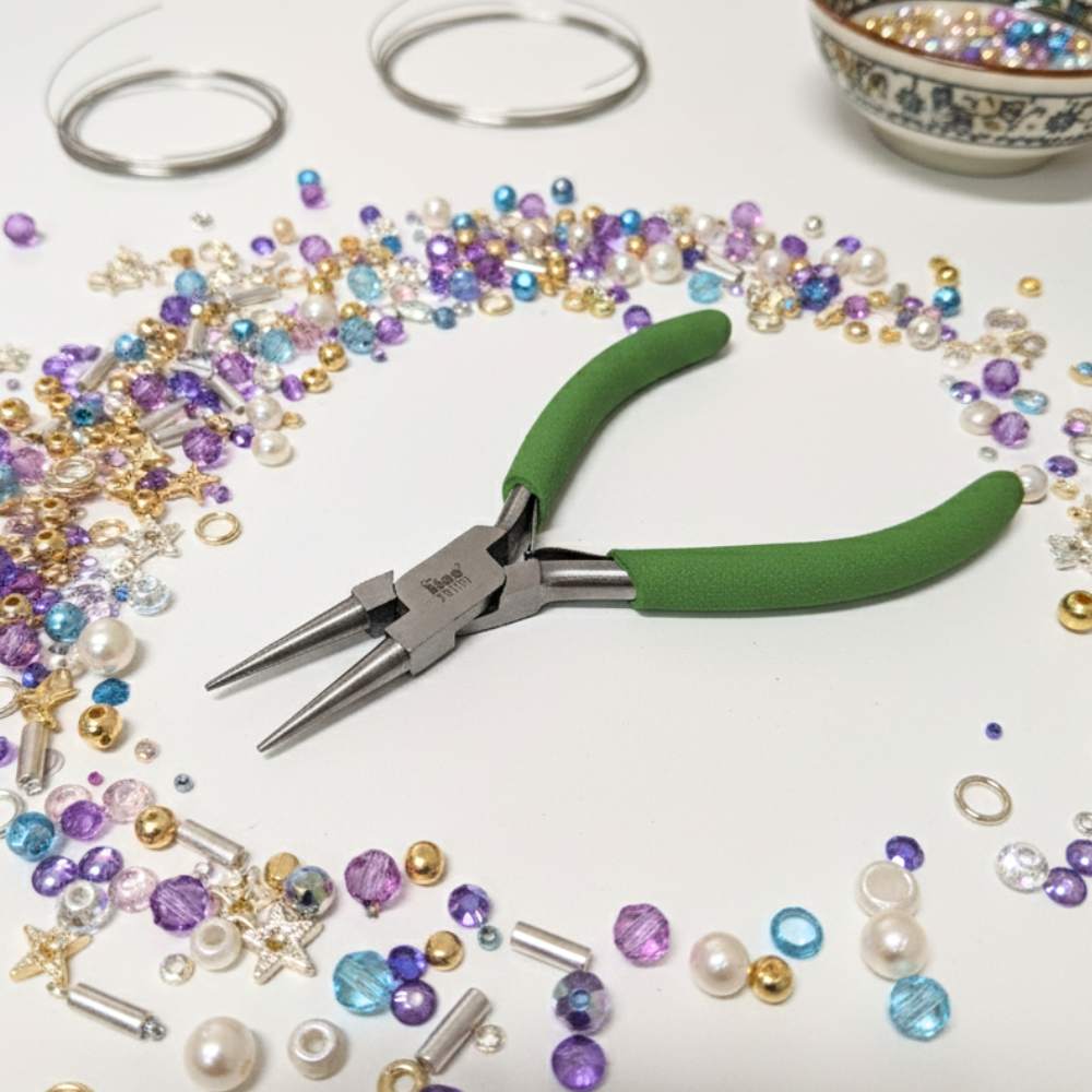 Set de 5 Alicates 100% BeadSmith con mangos de colores